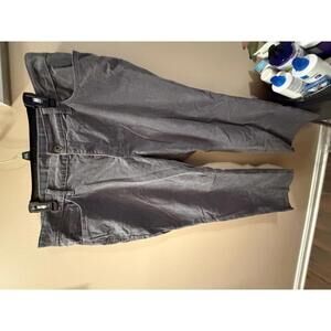 St. John's Bay Women's Straight Leg Pants 18W Gray